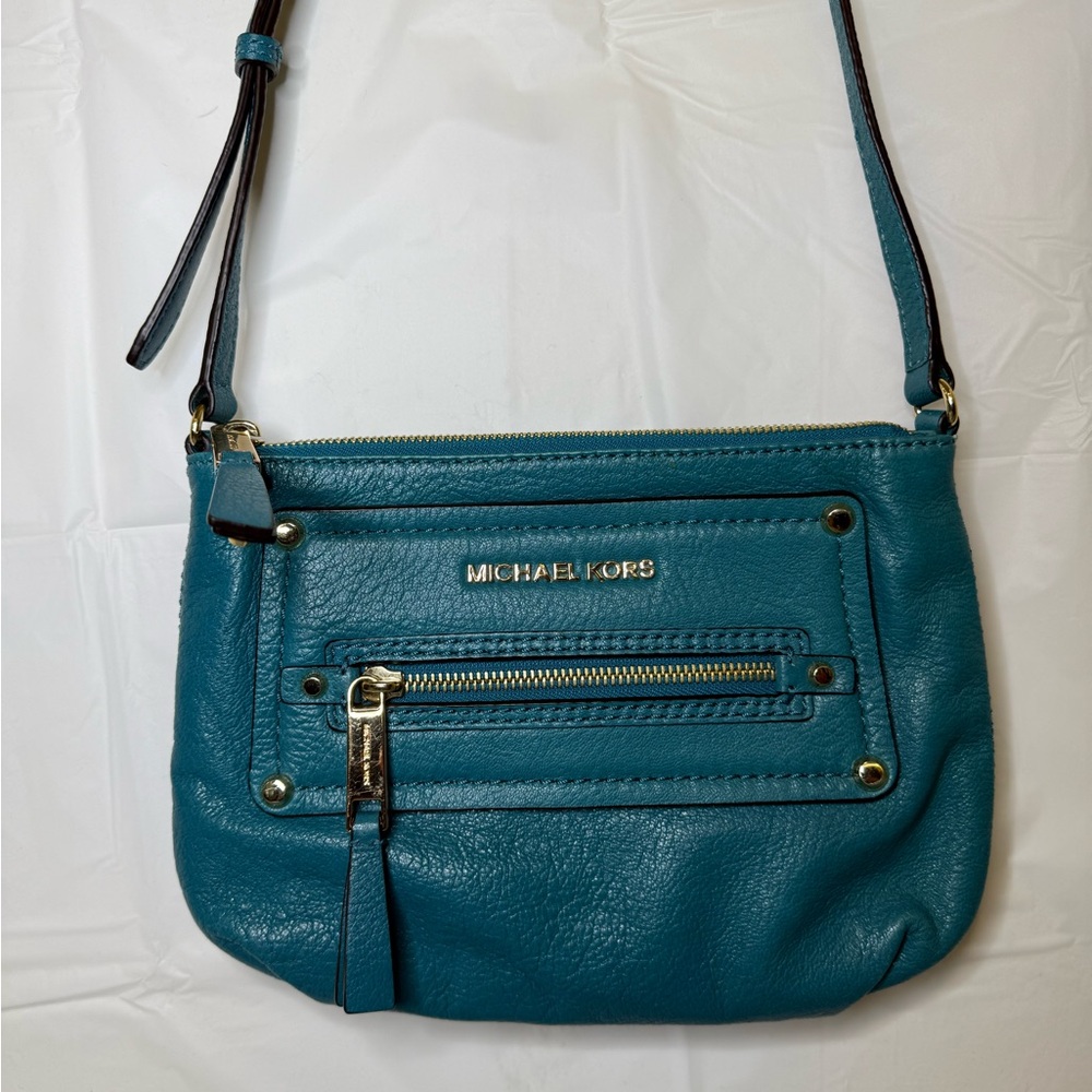 Michael Kors Teal Crossbody Bag
